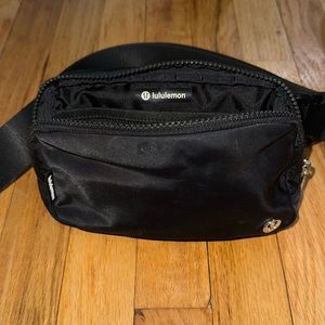 Black Lululemon Belt Bag